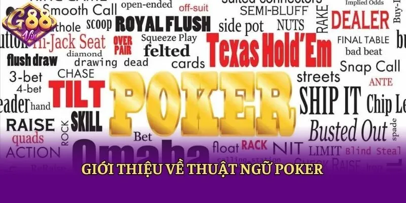 Giới thiệu về Thuật ngữ Poker